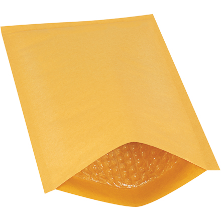 7 <span class='fraction'>1/4</span> x 12" Kraft #1 Heat-Seal Bubble Mailers