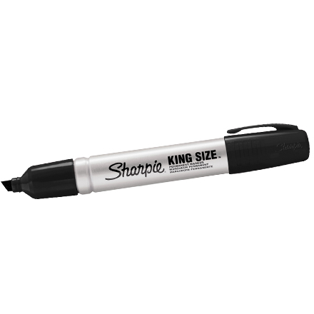 Black Sharpie<span class='rtm'>®</span> King Size<span class='tm'>™</span> Markers